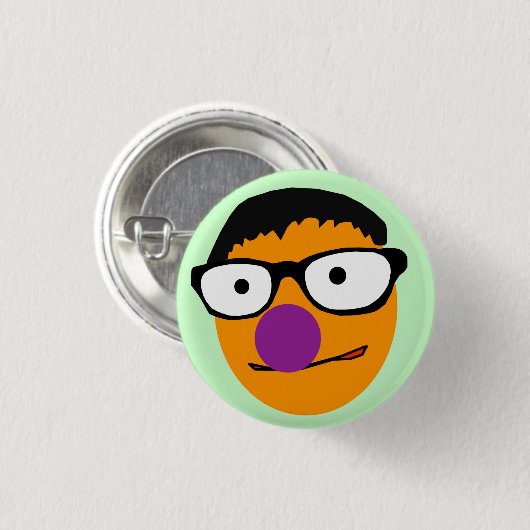 Muppet-Tom-Knopf-Abzeichen Button (Vorne & Hinten)