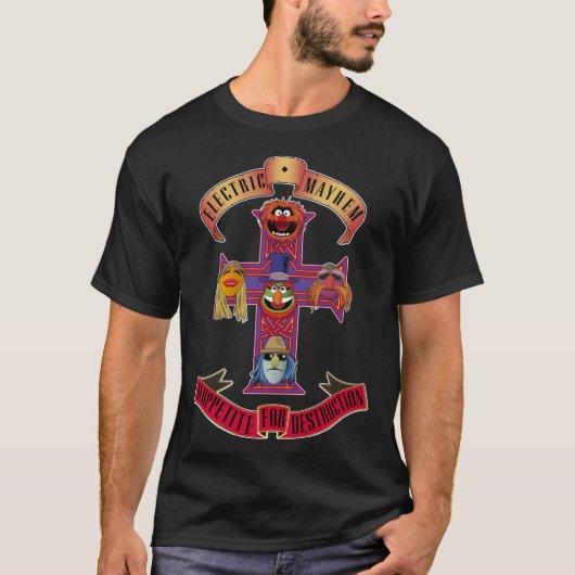 Muppetite For Mayhem friend retro T-Shirt (Vorderseite)