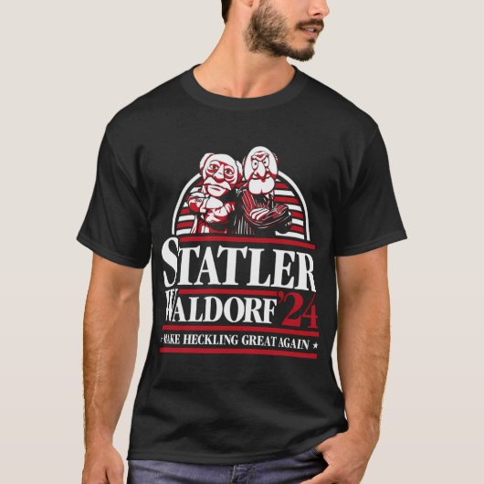 Muppets Statler Waldorf macht Hekkling wieder groß T-Shirt (Vorderseite)