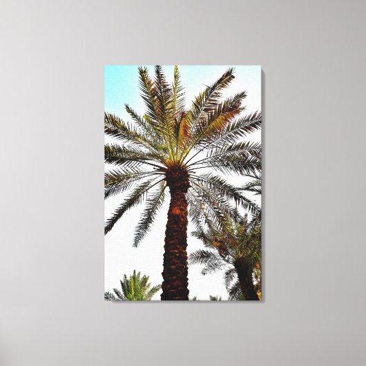 Murabba Palace Date Tree Leinwanddruck (Vorderseite)