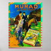 Murad Cigarettes 1910 Die türkische Zigarette Poster (Vorne)