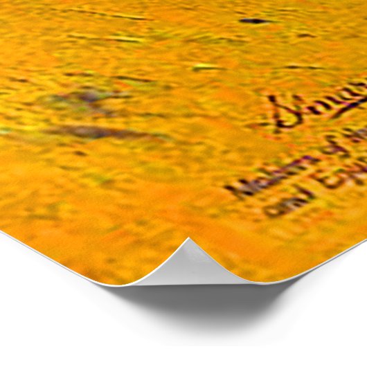 Murad Cigarettes 1910 Die türkische Zigarette Poster (Ecke)