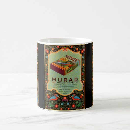 Murad Cigarettes ad Kaffeetasse (Mittel)