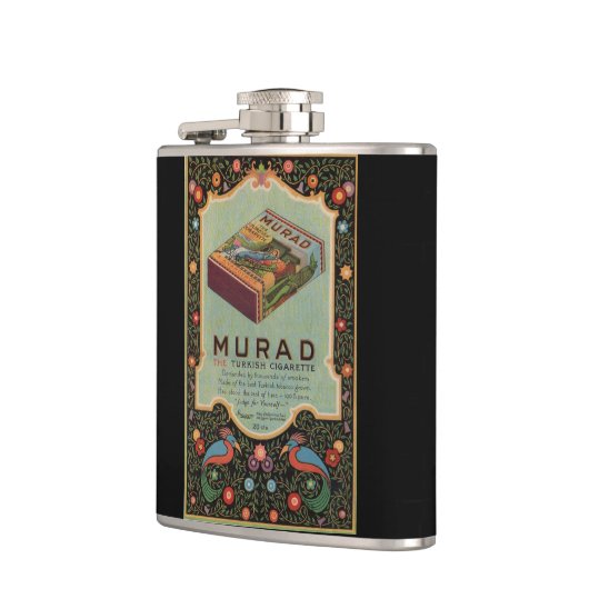 Murad Cigarettes Flachmann (Links)