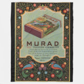 Murad Cigarettes Fleecedecke (Vorderseite)