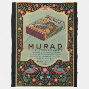 Murad Cigarettes Fleecedecke