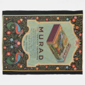 Murad Cigarettes Fleecedecke (Vorderseite (Horizontal))