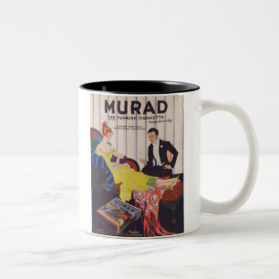 Murad Türkische Zigaretten 2 Zweifarbige Tasse