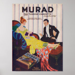 Murad Turkish Cigarettes 2 Poster