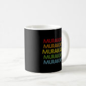 Murakami Name Kaffeetasse (VorderseiteRechts)
