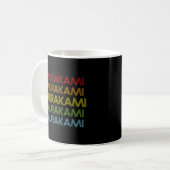 Murakami Name Kaffeetasse (Vorderseite Links)