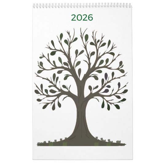 🌿 Mural 2026 Saisonnier - Art Natur Kalender (Titelbild)