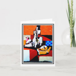 Mural Art in Orgosolo, Sardinien #10 Karte