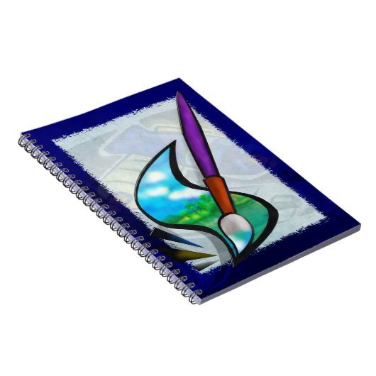 Mural Artist Graphic Design SKETCH JOURNAL Notizblock (Rechte Seite)