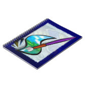 Mural Artist Graphic Design SKETCH JOURNAL Notizblock (Linke Seite)