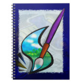 Mural Artist Graphic Design SKETCH JOURNAL Notizblock (Vorderseite)