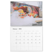 Mural Artwork Street Murals 2021 Zuhause/Office Wa Kalender (Feb 2026)