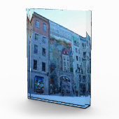 Mural in Old Quebec City, Quebec, Kanada Fotoblock (Rechts)