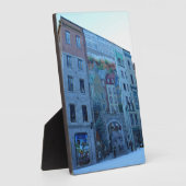 Mural in Old Quebec City, Quebec, Kanada Fotoplatte (Seite)