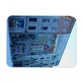 Mural in Old Quebec City, Quebec, Kanada Magnet (Horizontal)
