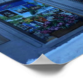 Mural in Old Quebec City, Quebec, Kanada Poster (Ecke)