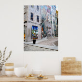 Mural in Quebec Poster (Küche)