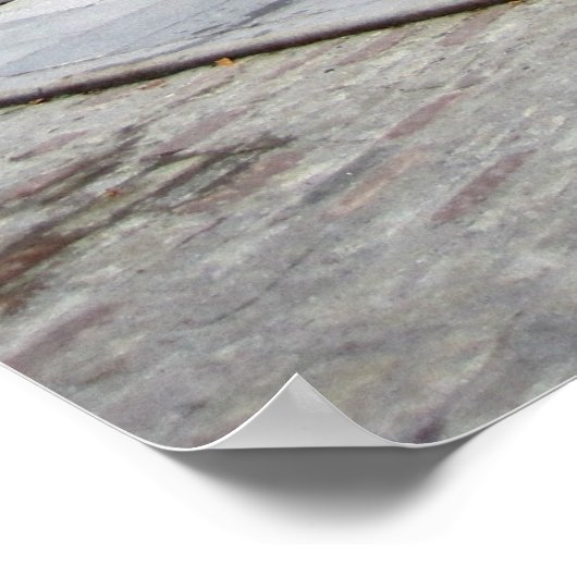 Mural in Quebec Poster (Ecke)