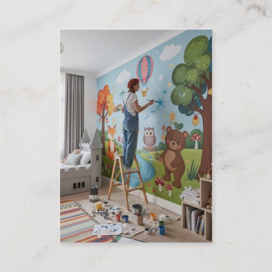 Mural Painter  Visitenkarte (Rückseite)