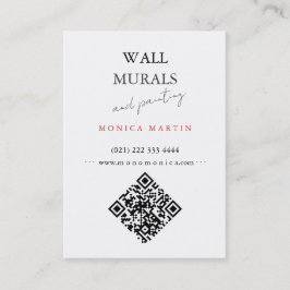 Mural Painter  Visitenkarte