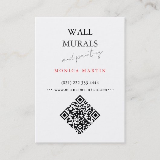 Mural Painter  Visitenkarte (Vorderseite)