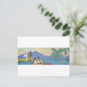 Mural von Arman Manookian c. 1930 Postkarte (Stehend Vorderseite)