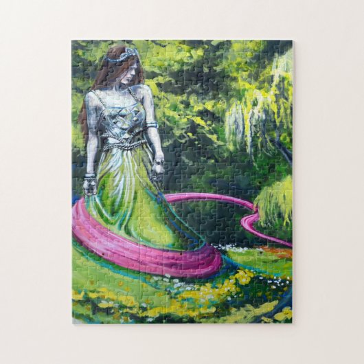 Mural Wall art Winnipeg Kanada. Puzzle (Vertikal)