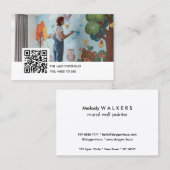 Mural wall painter  visitenkarte (Vorne/Hinten)