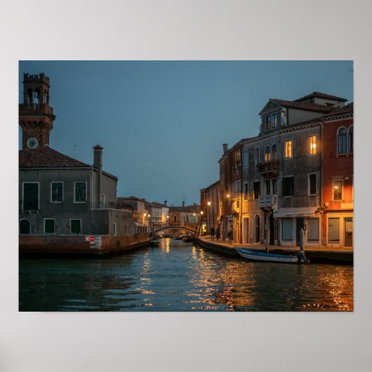 Murano Canals Poster (Vorne)