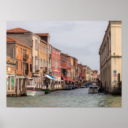 Murano Canals Poster (Vorne)