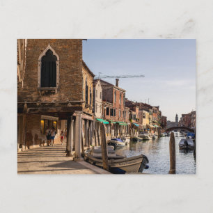 Murano Canals Postkarte
