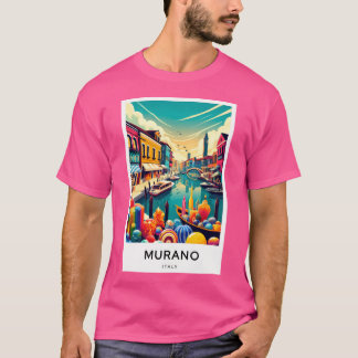 Murano Italy Digital Art Poster T-Shirt