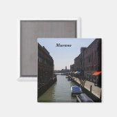 Murano Magnet (Vorderseite/Rückseite)