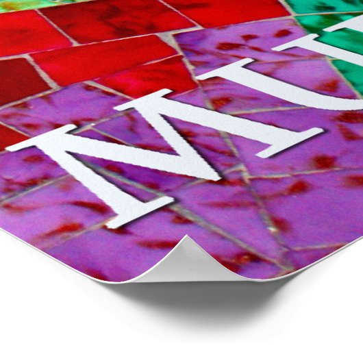 Murano Mosaic II Poster (Ecke)