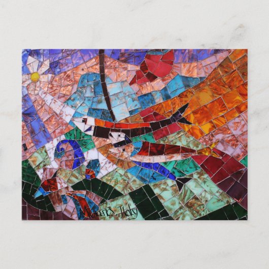 Murano Mosaic Postkarte (Vorderseite)
