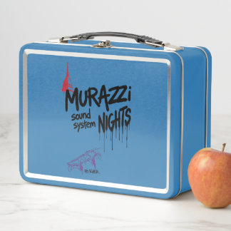 Murazzi Sound System Nächte - Drip Spray Edition Metall Brotdose