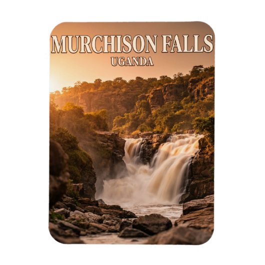 Murchison Falls, Masindi, Westregion Magnet (Vertikal)