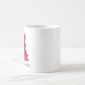 Murcia-Karte/Flagge Kaffeetasse (Mittel)