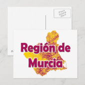 Murcia Postkarte (Vorne/Hinten)