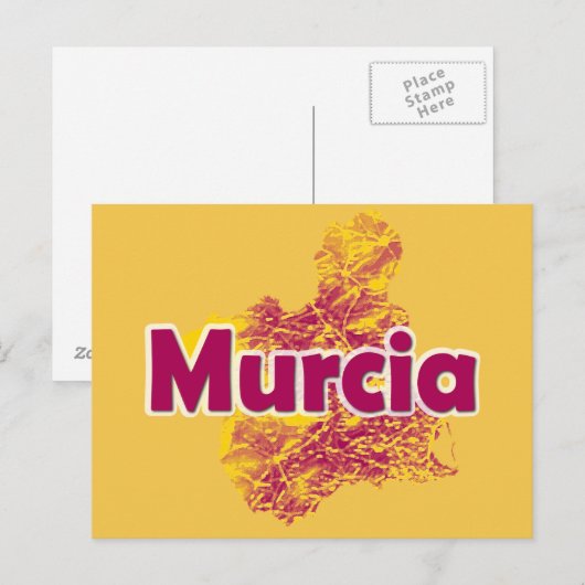 Murcia Postkarte (Vorne/Hinten)