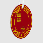 Murcia Round Emblem Ornament (Vorderseite)