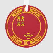 Murcia Round Emblem Ornament (Rückseite)