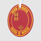 Murcia Round Emblem Ornament (Vorderseite)