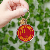 Murcia Round Emblem Schlüsselanhänger (Hand)