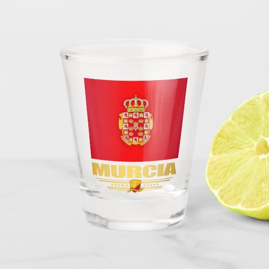 Murcia Schnapsglas (Vorderseite)